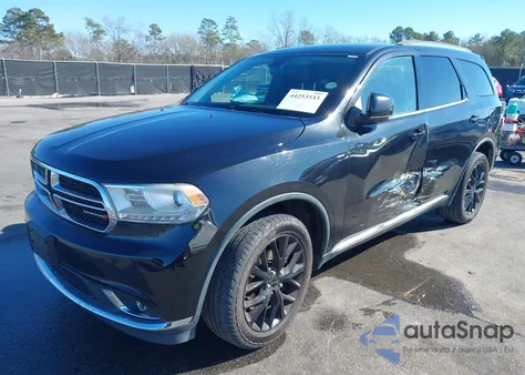 2016 Dodge Durango Limited z USA, uszkodzony, nr VIN 1C4RDJDG2GC362381